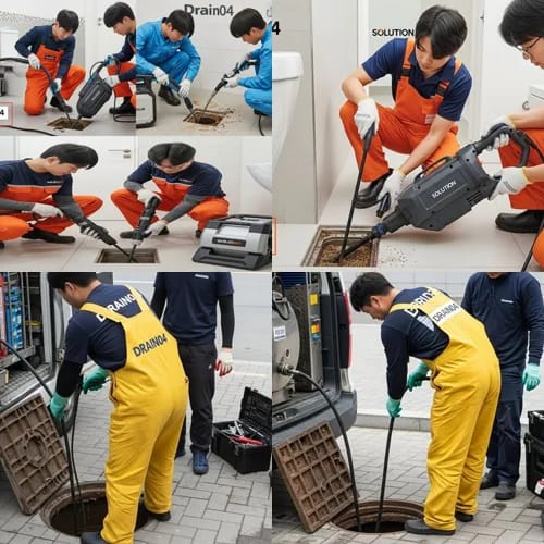 노원구 하수구고압세척 공릉동 국수거리 하수구