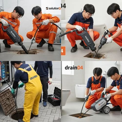분당구 하수구고압세척 서현역 로데오거리