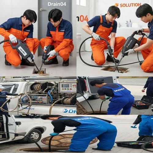 포천 하수구고압세척 포천 이동갈비촌 하수구