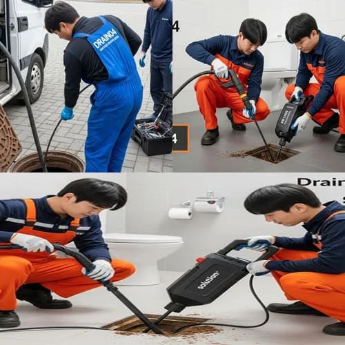 군포 고압세척 당정동 공업단지 배관