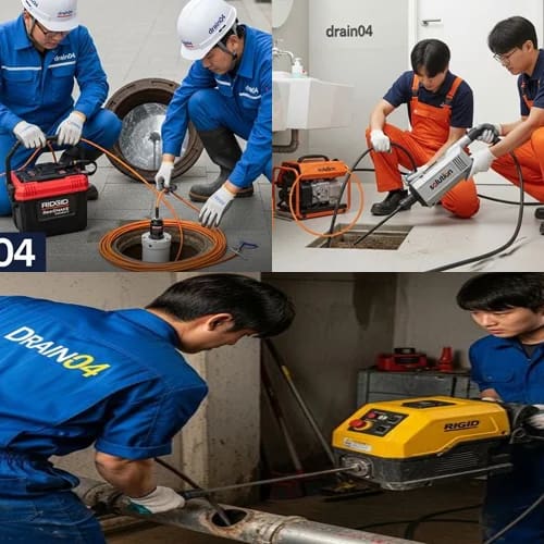 남동구 고압세척 구월동 로데오거리 하수구