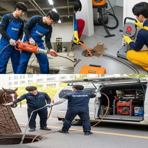 계양구 하수구고압세척 작전동 홈플러스 인근