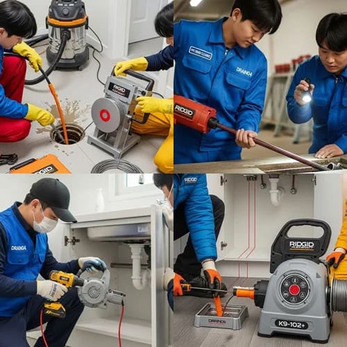 오산시 고압세척 가장산업단지 공장 배관