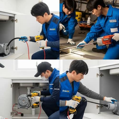 강서 하수구고압세척 김포공항 화물청사