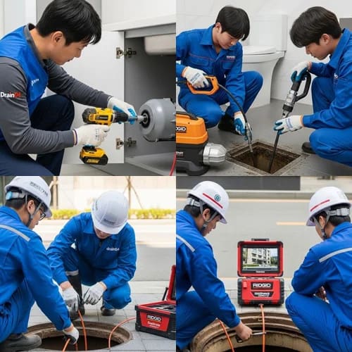원미구 하수구고압세척 상동 영상문화단지