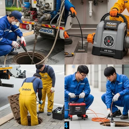 연수구 고압세척 스퀘어원 쇼핑몰 인근