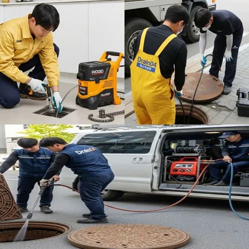 인천시 고압세척 부평 국가산단 배관