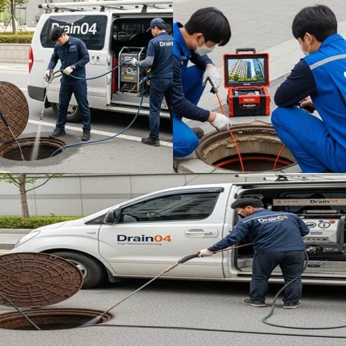여주 하수구고압세척 여주대 인근 원룸