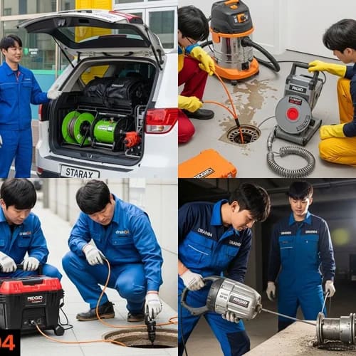강북구 하수구고압세척 수유역 먹자골목 하수구