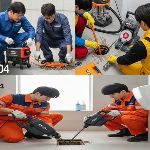 강북구 하수구고압세척 수유역 먹자골목 하수구