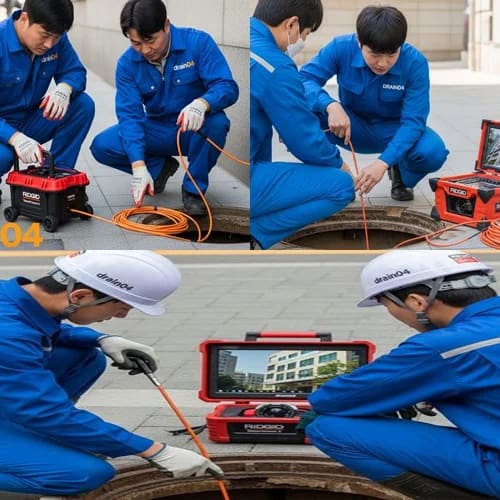광명 고압세척 광명사거리 시장 하수구