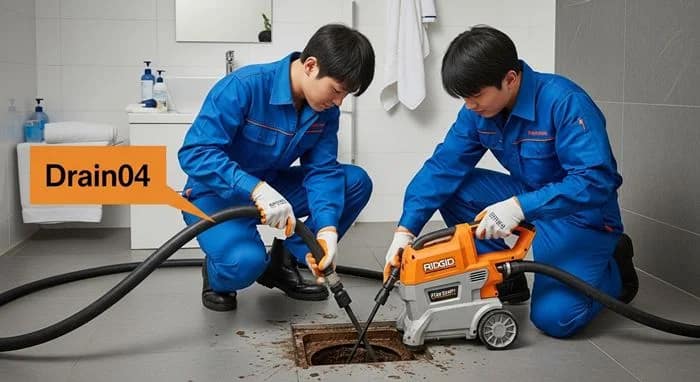 소사구 고압세척 소사본동 빌라 하수구