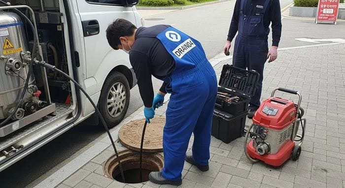 소사구 고압세척 소사본동 빌라 하수구