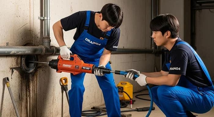 일산시 고압세척 탄현동 먹자골목