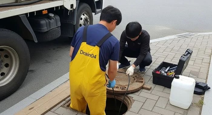 마포구 고압세척 합정동 카페거리