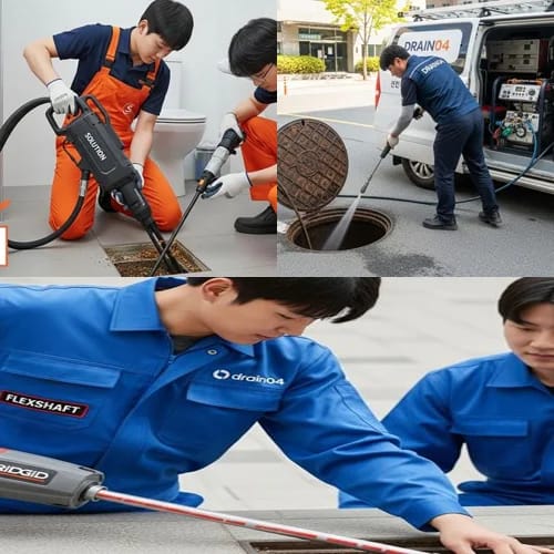 중원구 하수구고압세척 상대원동 공단 배관