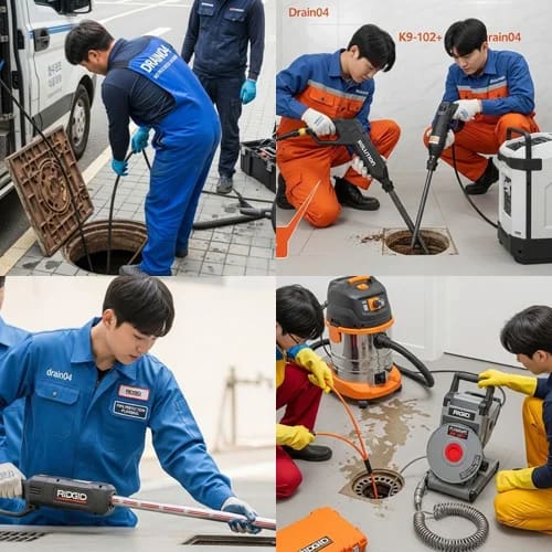 성남 고압세척 판교 벤처밸리 배관