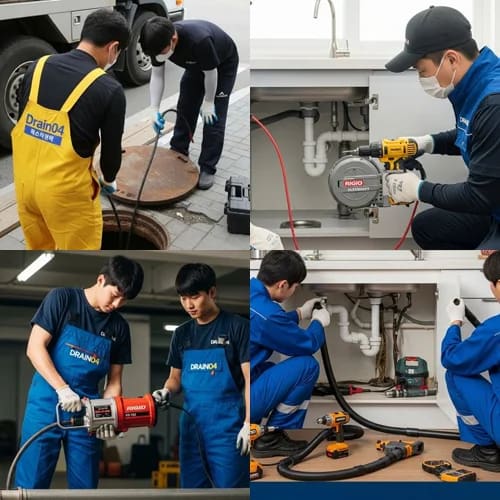 서대문구 하수구고압세척 북아현동 재개발 구역