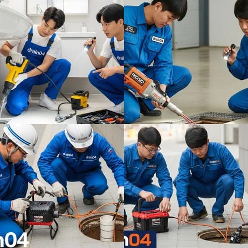 안성시 하수구고압세척 안성 팜랜드 인근