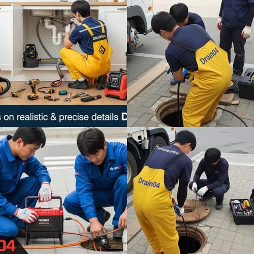 안성시 하수구고압세척 안성 팜랜드 인근