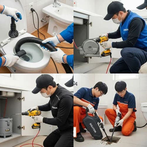부평구 하수구고압세척 갈산동 공단 배관