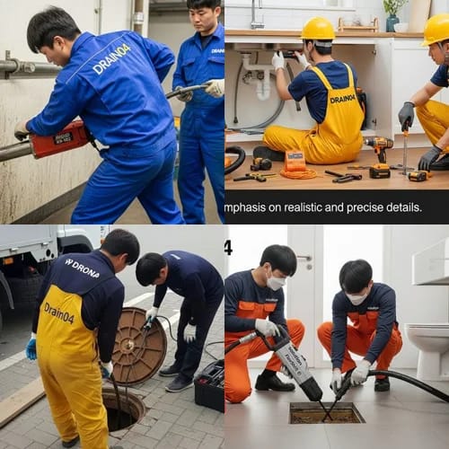 동작구 고압세척 중앙대 앞 식당가