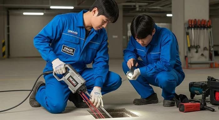 분당 하수구 고압세척 서현동 시범단지