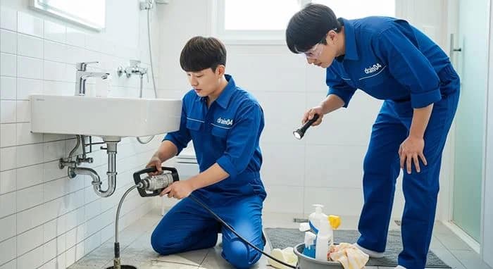 미추홀구 하수구 고압세척 주안동 상가