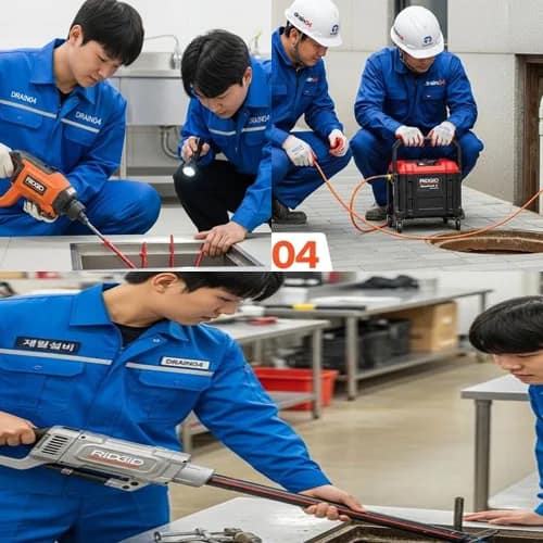 권선구 싱크대 막힘 호매실지구 상가주택