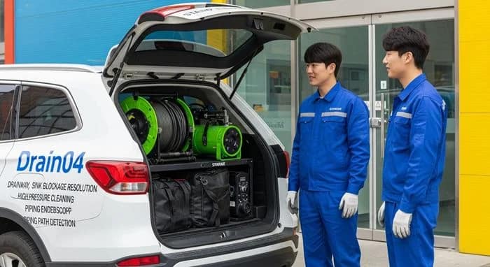 광주 하수구 고압세척 공장 하수도 세척